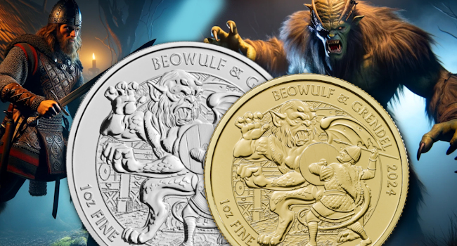 The Royal Mint: Myth & Legends Beowulf & Grendel