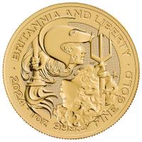 Großbritannien - 100 GBP Britannia and Liberty 2024 - 1 Oz Gold