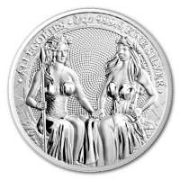 Germania Mint - 10 Mark Austria & Germania 2021 - 2 Oz Silber