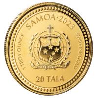 Samoa - 20 Tala Jesus der Lehrer 2023 - 1 Oz Gold