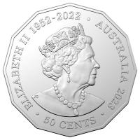 Australien - 0,50 AUD Gedenken an Queen Elizabeth II. 2023 - Kupfer Nickel