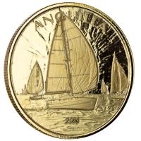 Anguilla 10 Dollar EC8_6 Segelregatta 2023 1 Oz Gold
