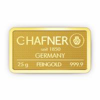 C.Hafner - Goldbarren geprgt - 25g Gold