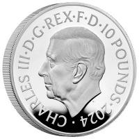 Grobritannien 10 GBP James Bond: Six Decades of 007 (5.) Die 2000er Jahre 2024 5 Oz Silber PP Rckseite