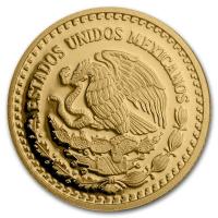 Mexiko Libertad Siegesgttin 2024 1/20 Oz Gold PP Rckseite