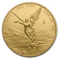 Mexiko Libertad Siegesgttin 2024 1/2 Oz Gold