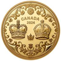 Kanada 200 CAD Die Kronen (The Crowns) 2024 1 Oz Gold PP 