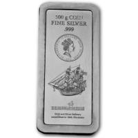 Cook Island - 15 CID Mnzbarren Bounty 2011 - 500g Silber