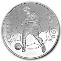 Jamaica - 25 Dollar FIFA Fuball-Weltmeisterschaft 1994 - Silber PP