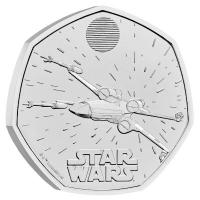 Grobritannien 50 Pence Star Wars(TM) X-Wing 2024 Blister
