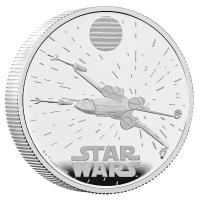Grobritannien 5 GBP Star Wars(TM) X-Wing  2024 2 Oz Silber PP 