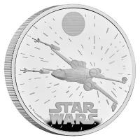 Grobritannien - 10 GBP Star Wars(TM) X-Wing  2024 - 5 Oz Silber PP 