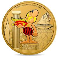 Frankreich - Asterix bei den Olympischen Spielen 2024 - Mini Medaille