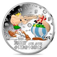 Frankreich - 10 EURO Asterix bei den Olympischen Spielen 2024 - Silber PP
