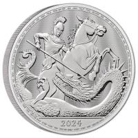 Grobritannien 500 GBP St. George and the Dragon 2024 1 KG Silber