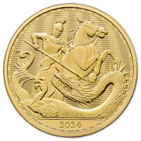 Grobritannien 100 GBP St. George and the Dragon 2024 1 Oz Gold