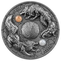 Germania Mint 10 Mark Ragnark: Skll & Hati 2024 2 Oz Silber HighRelief