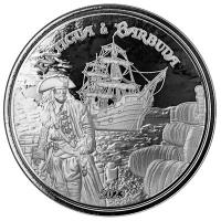 Antigua u. Barbuda 2 Dollar EC8_6 Rum Runner 2023 1 Oz Silber