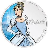 Niue 2 NZD Disney(TM) Cinderella(TM) 2024 1 Oz Silber PP Color