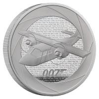 Grobritannien 10 GBP James Bond: Six Decades of 007 (6.) Die 2010er Jahre 2024 5 Oz Silber PP