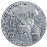 S�dkorea Chiwoo Cheonwang 2020 10 Oz Silber