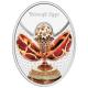 Niue - 1 NZD Faberge Eggs: The Spring Flowers Egg 2024 - Silber PP Color