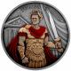 Legendary Warriors - (2.) Julius Caesar -  1 Oz Silber Antik Finish Color